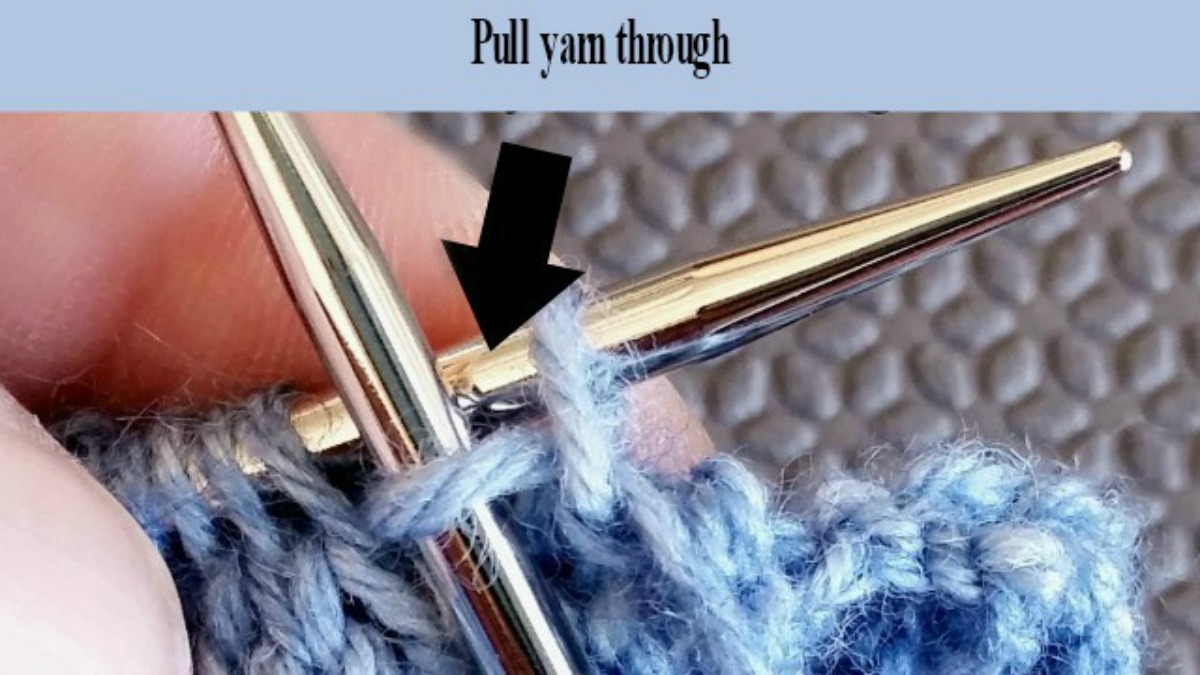 Knitting Tutorial - How to work a Picot Bind Off | Rolling E Ranch