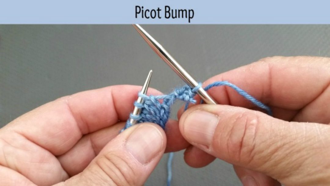 Knitting Tutorial - How to work a Picot Bind Off | Rolling E Ranch